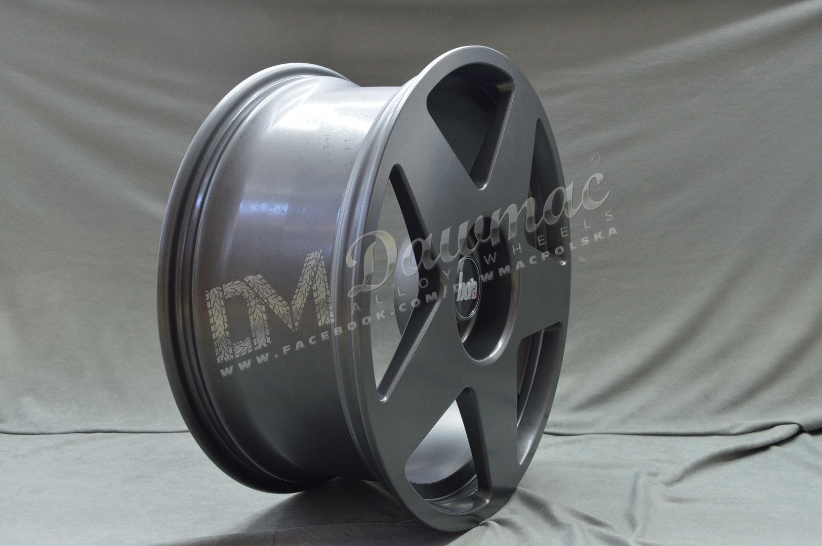 BOLA B10 19" 9,5J ET25-45 5x98-5x120 Matt Gunmetal - obrazek 5