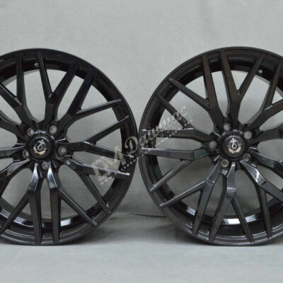 AXE EX30 22" 9J ET35 + 10,5J ET38 5x108-5x130 Gloss Black