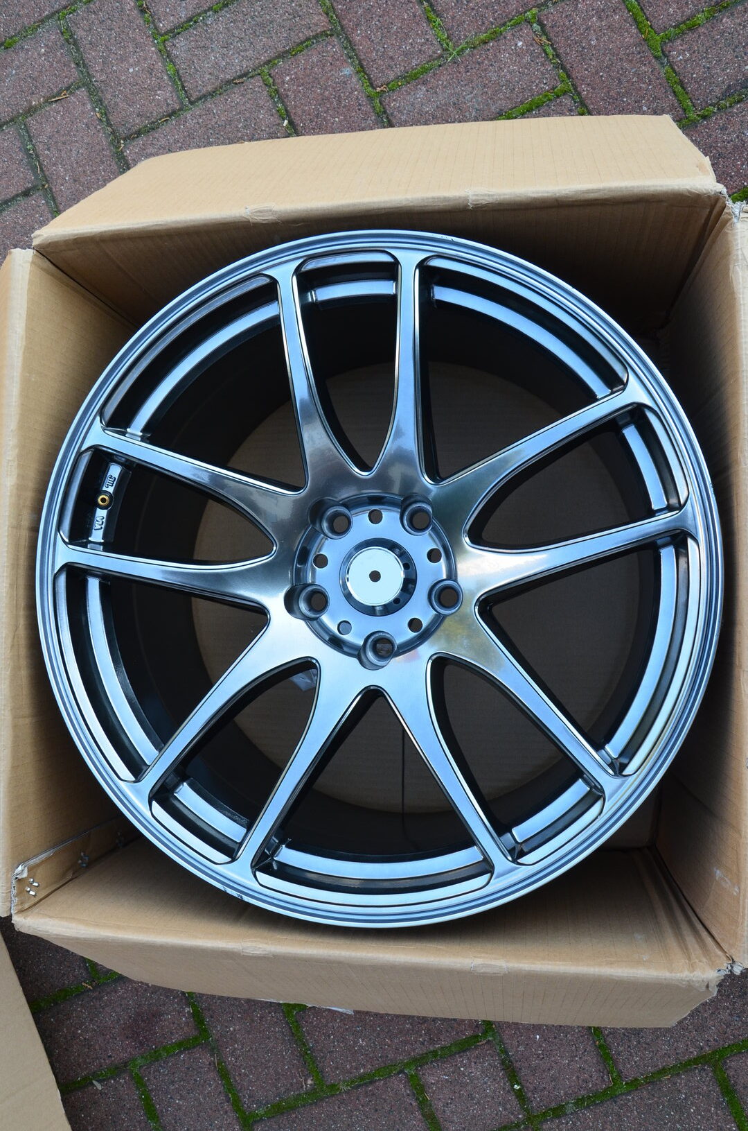 Autostar A510 19" 9,5J ET30 + 10,5J ET22 5x120 Hyper Black - obrazek 7