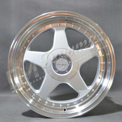 Dare F5 18" 9,5J ET38 5x100/5x112 Silver Polished Lip