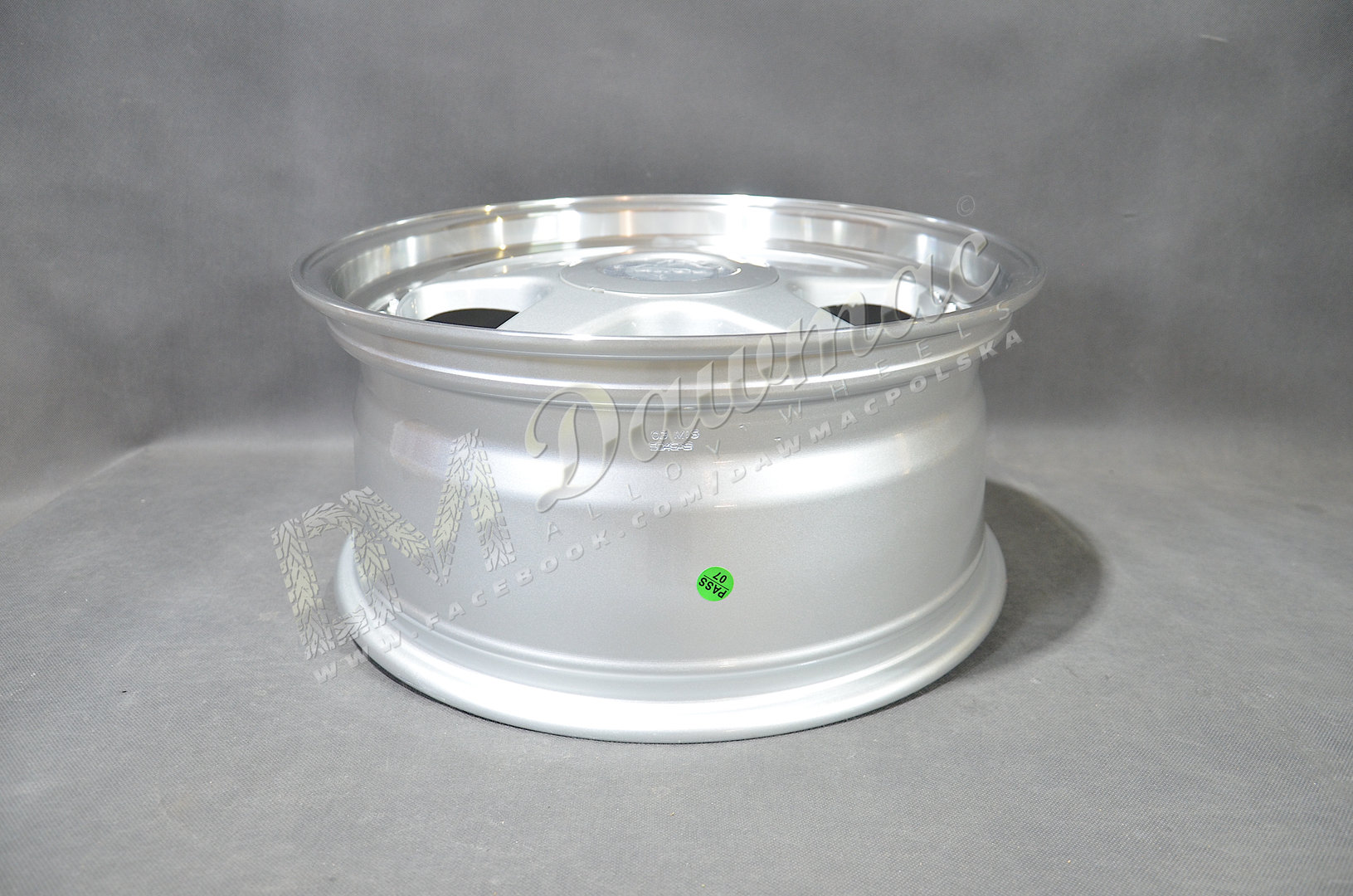 Dare F5 18" 9,5J ET38 5x100/5x112 Silver Polished Lip - obrazek 6