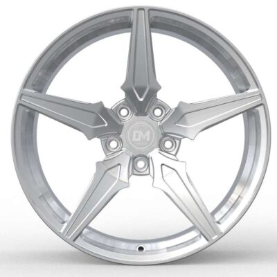 Dawmac Forged 18" 9J ET47 5x120,65 Hyper Silver Polished