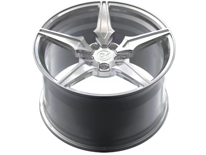 Dawmac Forged 19" 11J ET53 5x120,65 Hyper Silver Polished - obrazek 3