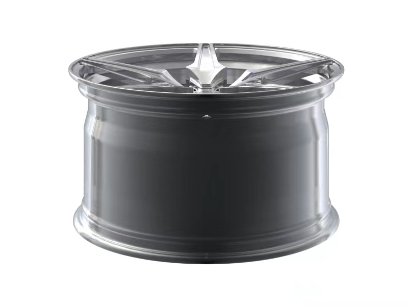 Dawmac Forged 19" 11J ET53 5x120,65 Hyper Silver Polished - obrazek 4