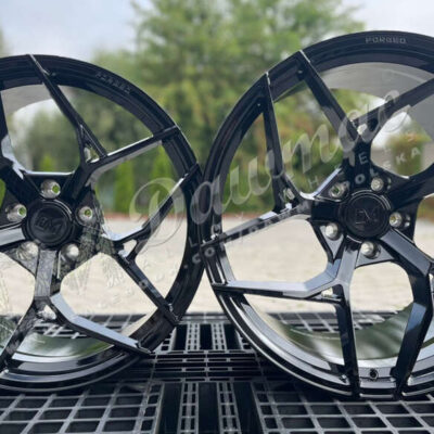 Dawmac Forged 20" 10J ET35 + 21" 13J ET40 5x120 Glossy Black