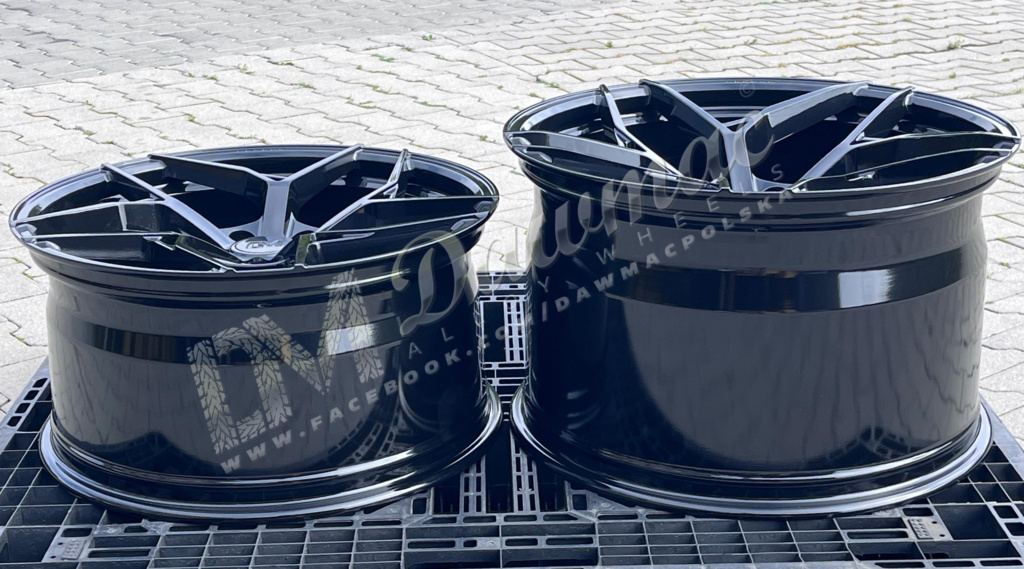 Dawmac Forged 20" 10J ET35 + 21" 13J ET40 5x120 Glossy Black - obrazek 10