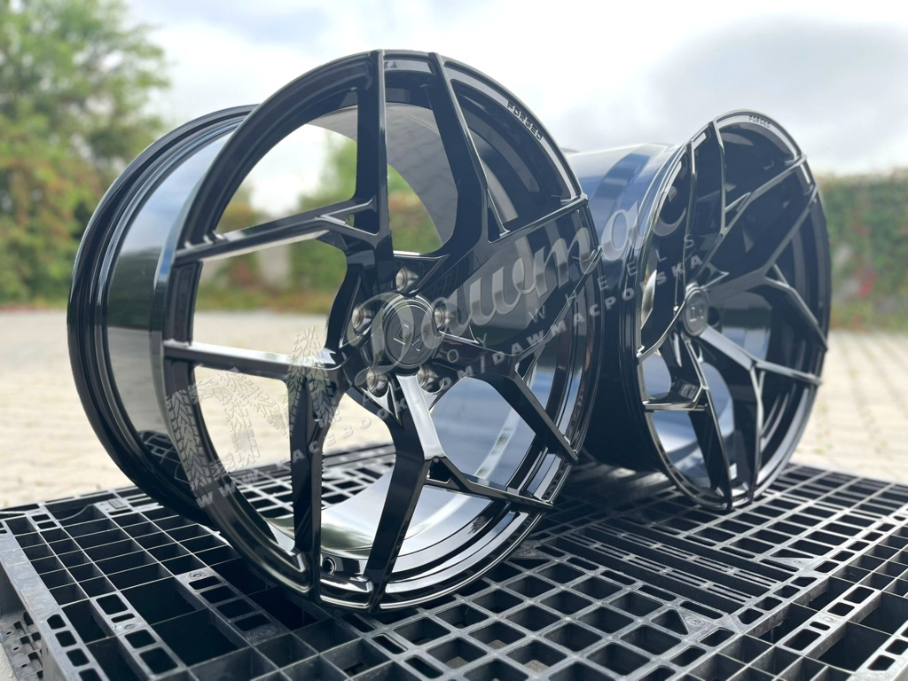 Dawmac Forged 20" 10J ET35 + 21" 13J ET40 5x120 Glossy Black - obrazek 4