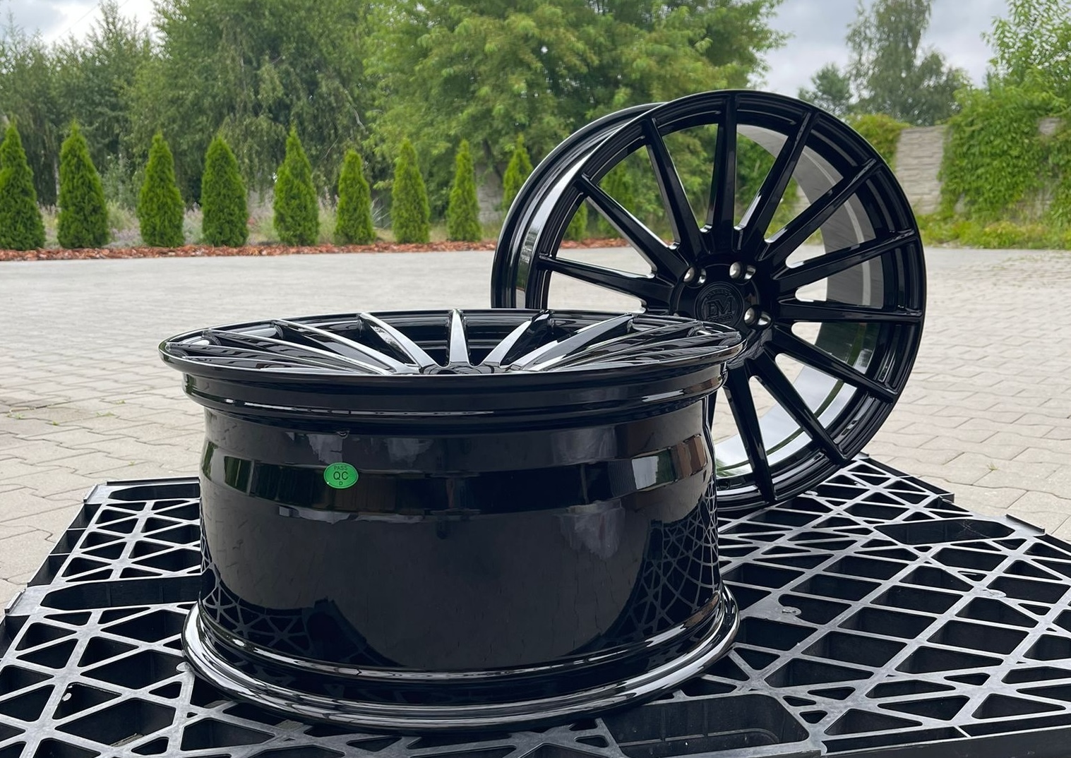 Dawmac Forged 20'' 9J ET28 + 10J ET40 5x112 Gloss Black - obrazek 2