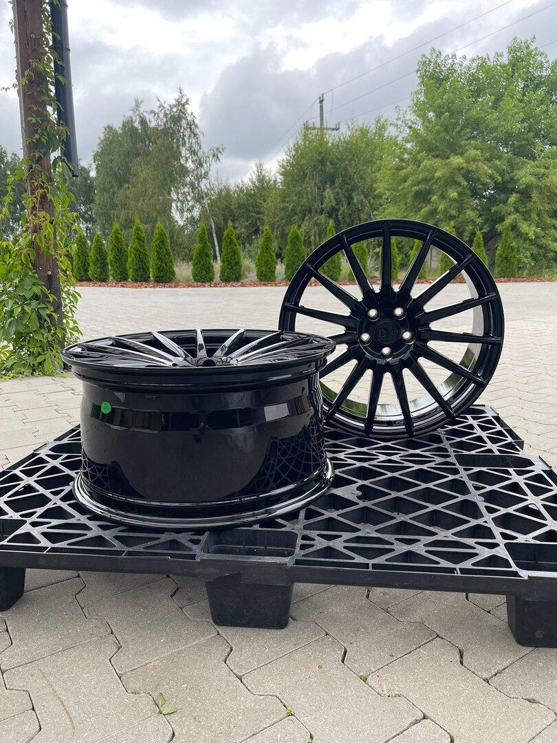 Dawmac Forged 20'' 9J ET28 + 10J ET40 5x112 Gloss Black - obrazek 4