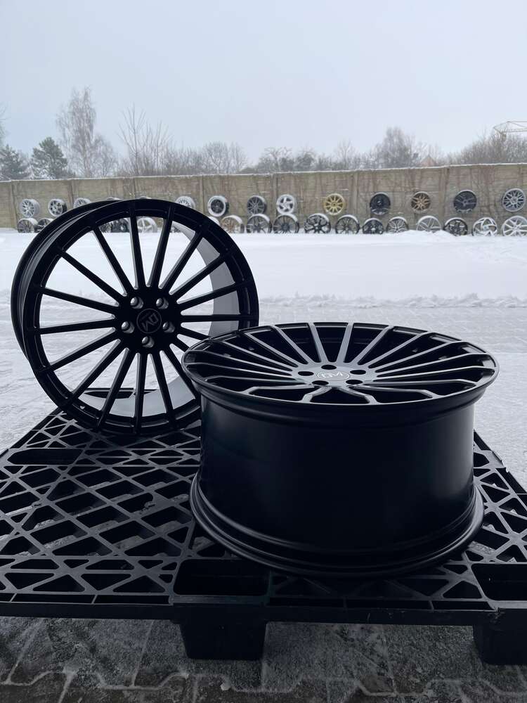 Dawmac Forged 22'' 9,5J ET37 + 10,5J ET43 5x112 Satin Black