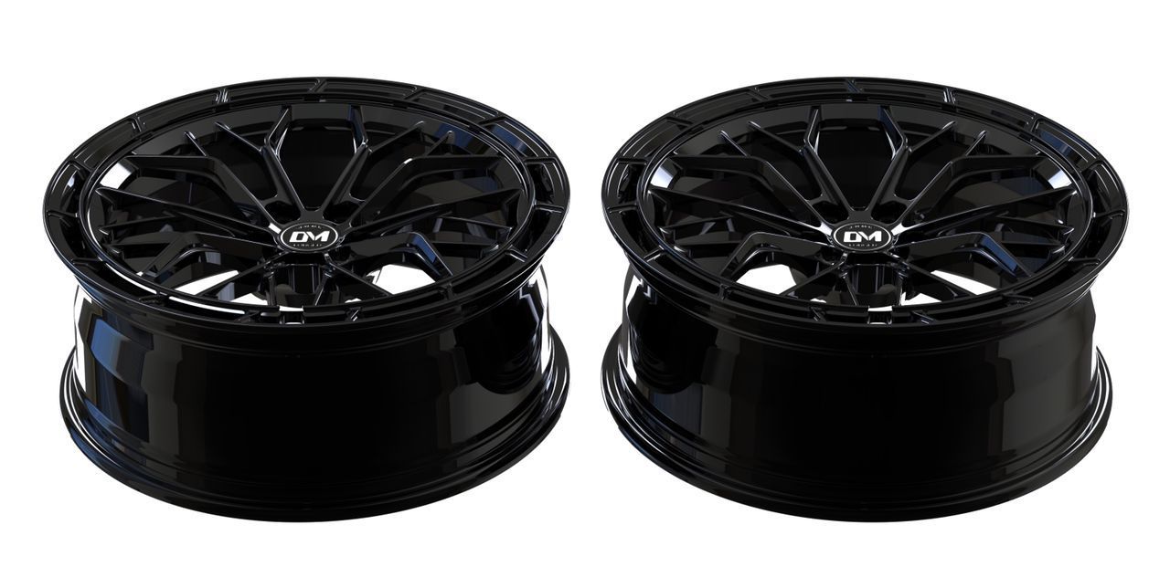 Dawmac Forged 240479 20" 8J ET25 + 9J ET35 5x112 Black - obrazek 3