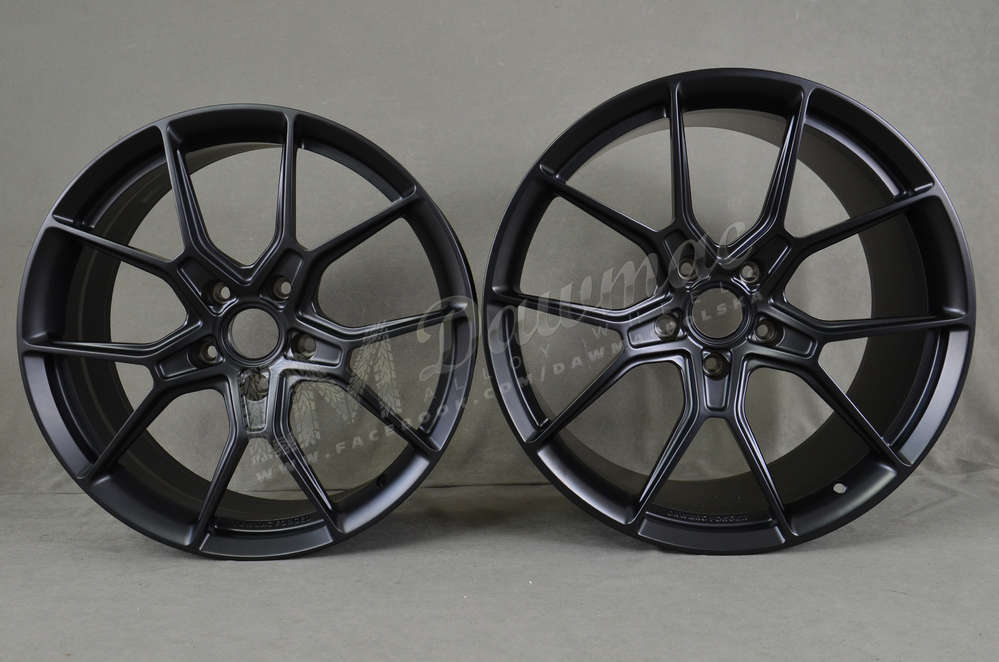 Dawmac Forged ES727 20" 8,5J ET47 + 21" 12J ET68 5x130 Satin Black