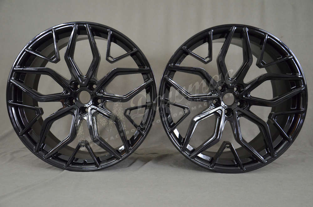 Dawmac Forged F-1273 22" 9,5J ET28 + 11J ET28 5x112 Gloss Black