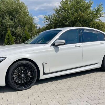 Dawmac Forged FM101 21" 8,5J ET17 + 21" 10J ET30 5x112 Gloss Black + Continental SportContact 7