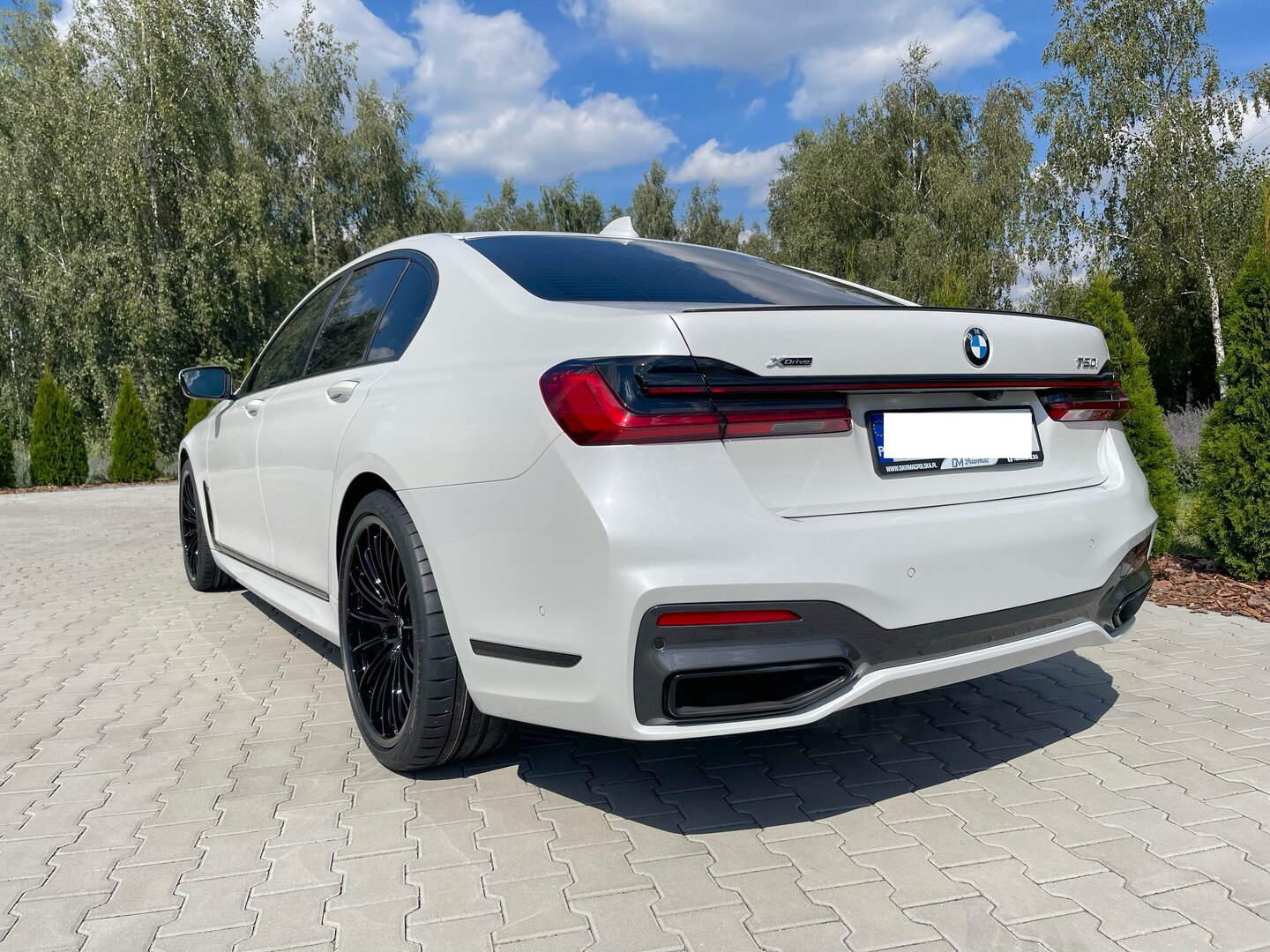 Dawmac Forged FM101 21" 8,5J ET17 + 21" 10J ET30 5x112 Gloss Black + Continental SportContact 7 - obrazek 4