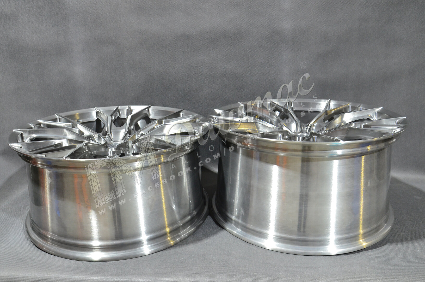 Dawmac Forged FM174 22" 10J ET28 + 11J ET30 5x112 Brushed Aluminium - obrazek 7