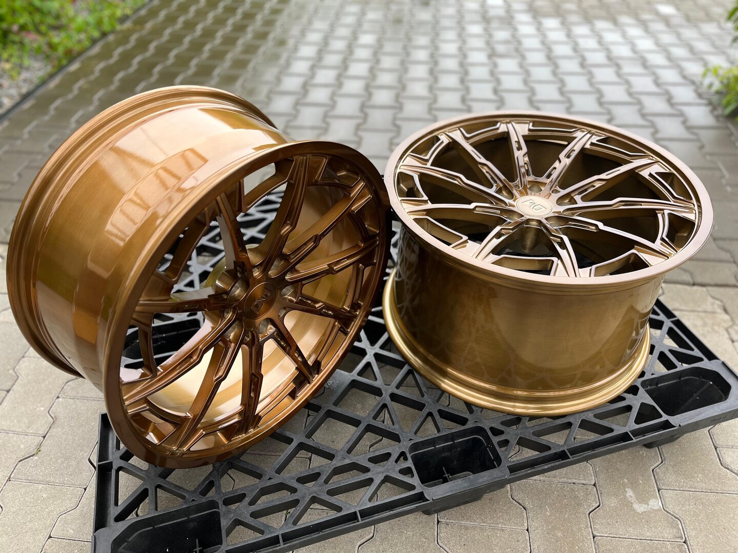 Dawmac Forged 20" 9J ET34 + 21" 12J ET47 5x120 Glossy Bronze - obrazek 6