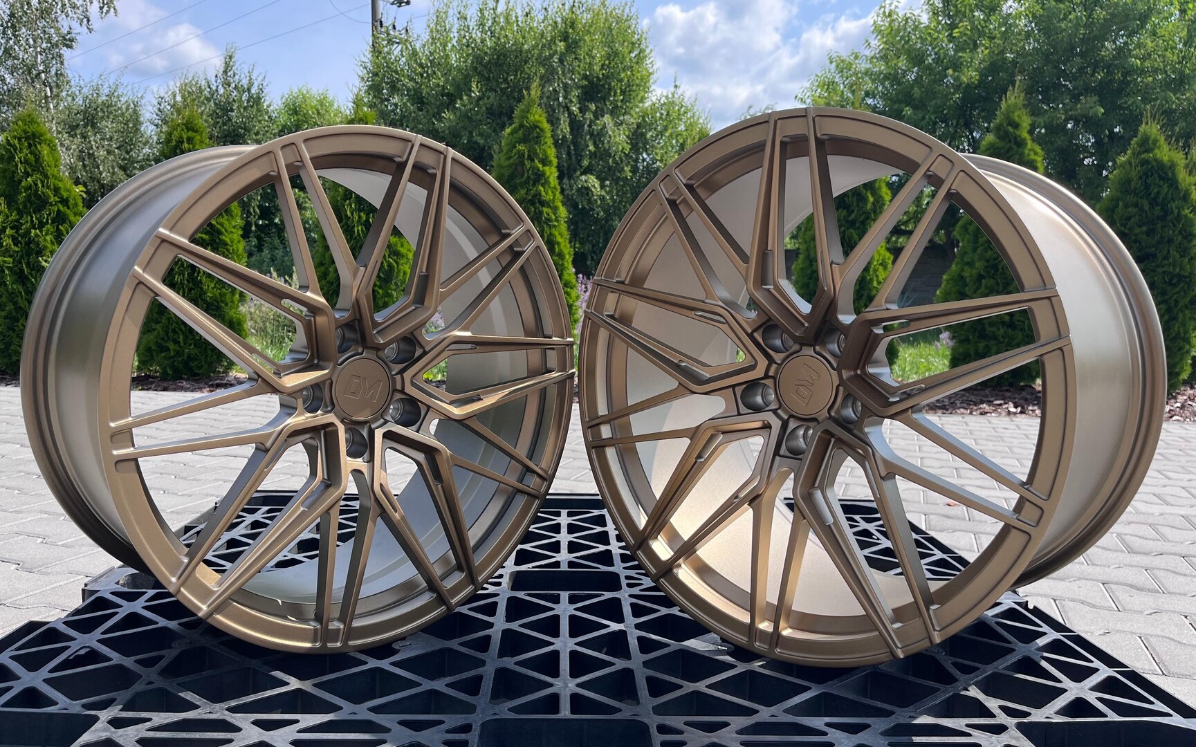 Dawmac Forged FM230 20" 9J ET38 + 21" 12J ET54 5x120 Satin Bronze - obrazek 2