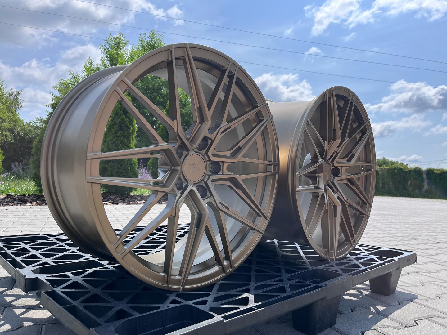 Dawmac Forged FM230 20" 9J ET38 + 21" 12J ET54 5x120 Satin Bronze - obrazek 3