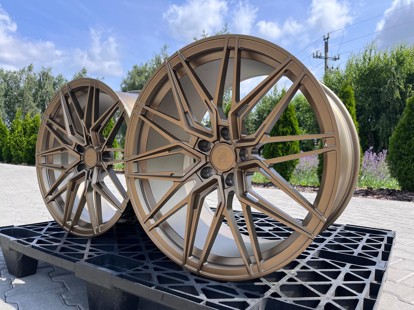 Dawmac Forged FM230 20" 9J ET38 + 21" 12J ET54 5x120 Satin Bronze - obrazek 4