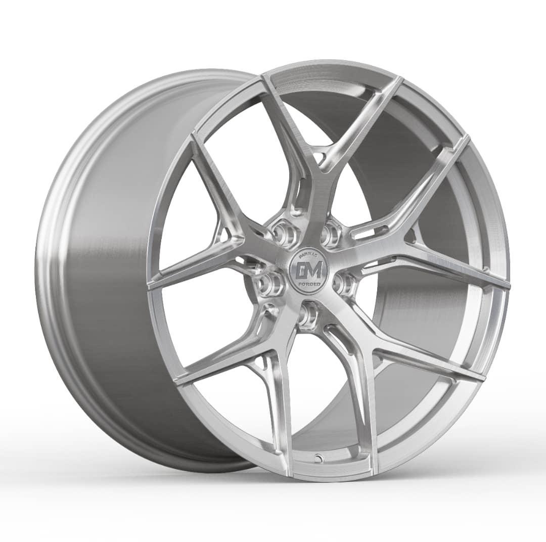 Dawmac Forged JL4580 21'' 12J ET59 5x120 Silver Satin - obrazek 4