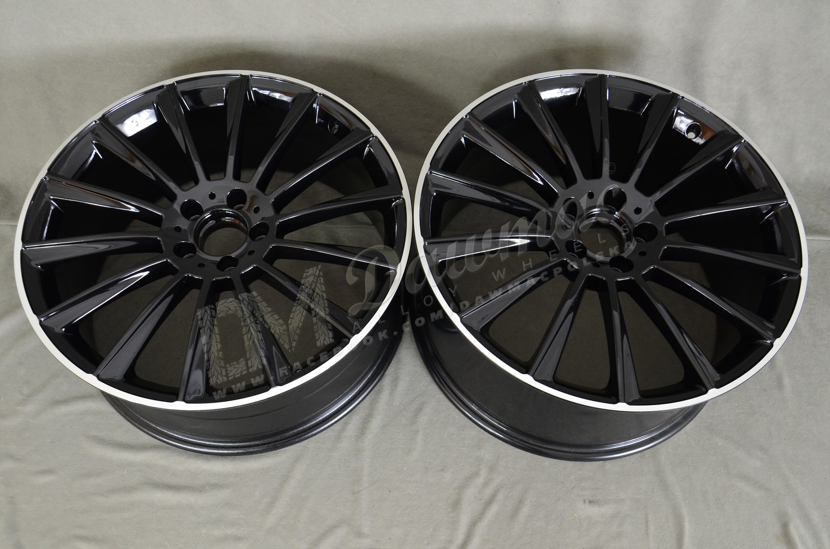 EMR Model: 1017 20" 8,5J ET38 + 9,5J ET48 5x112 Black Lip Polished - obrazek 6