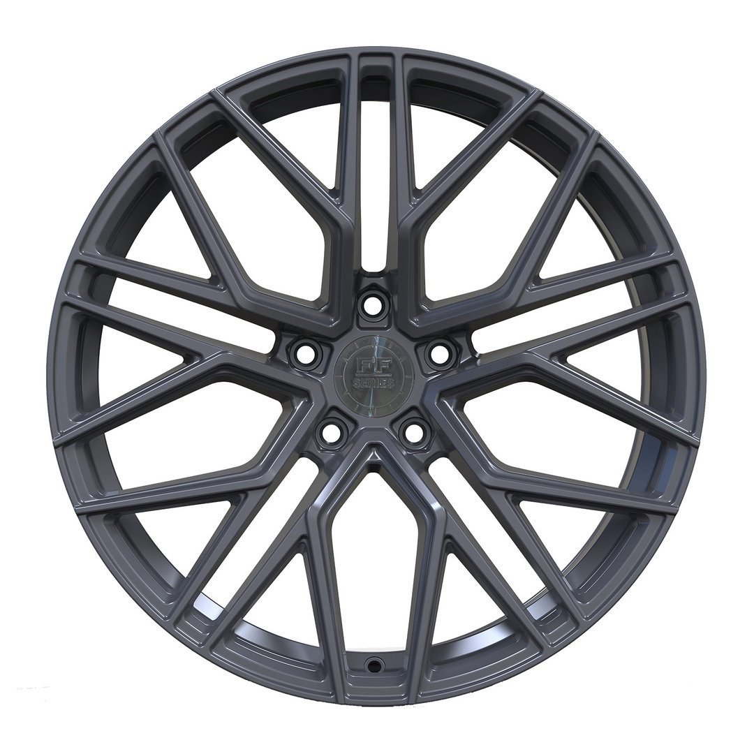 Elegance Wheels Deep Concave E2FF 20" 9,5J ET42 5x112 Tinted Metal - obrazek 3