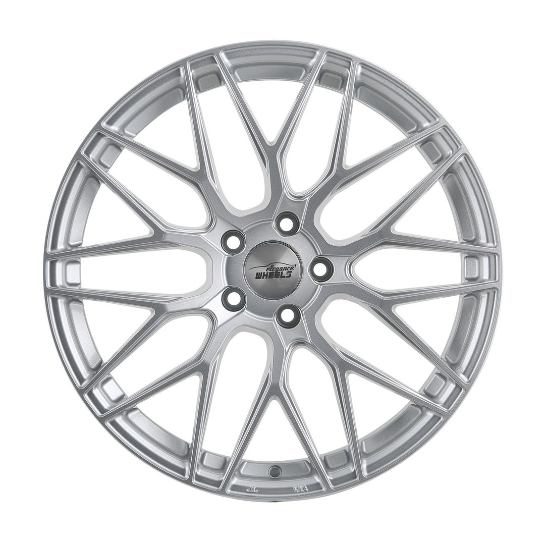 Elegance Wheels Deep Concave E3FF 19" 9,5J ET45 5x112 Hyper Silver - obrazek 3