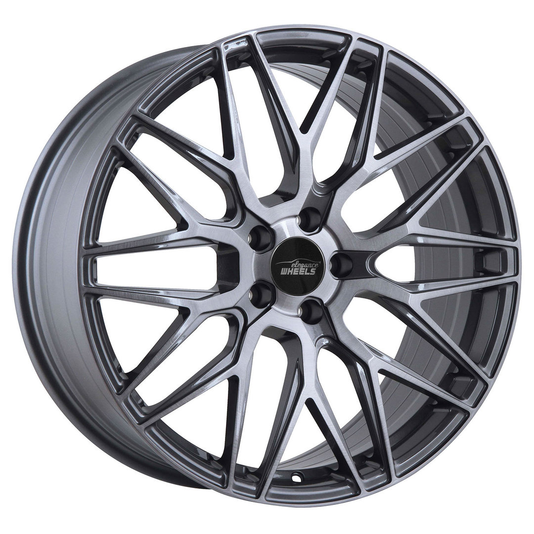 Elegance Wheels Deep Concave E3FF 20" 10J ET45 5x114,3 Titanium Brushed - obrazek 2