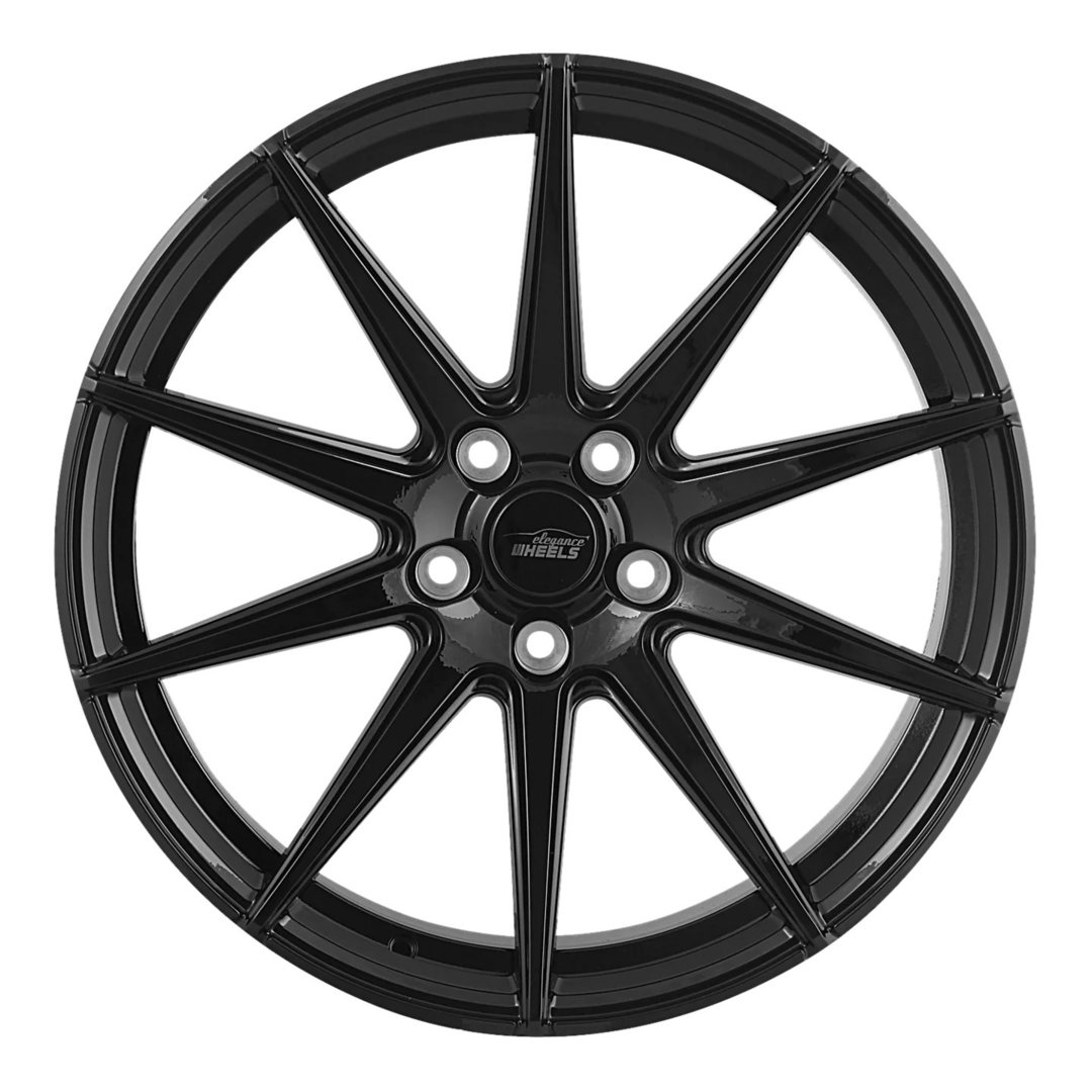 Elegance Wheels E1FF Deep Concave 19" 10,5J ET25 5x114,3 HighGloss Black - obrazek 3