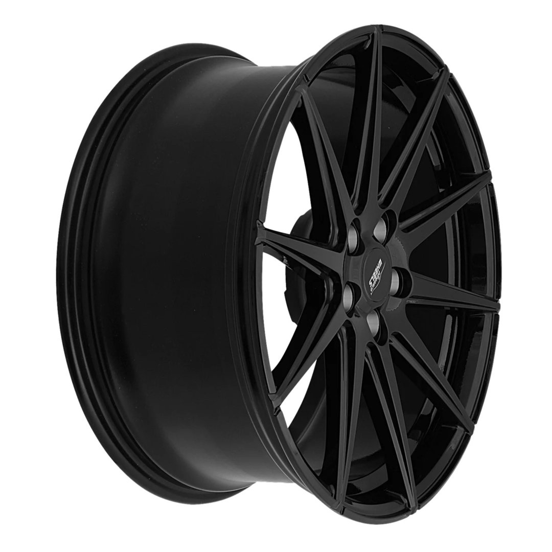 Elegance Wheels E1FF Deep Concave 19" 10,5J ET25 5x114,3 HighGloss Black - obrazek 4