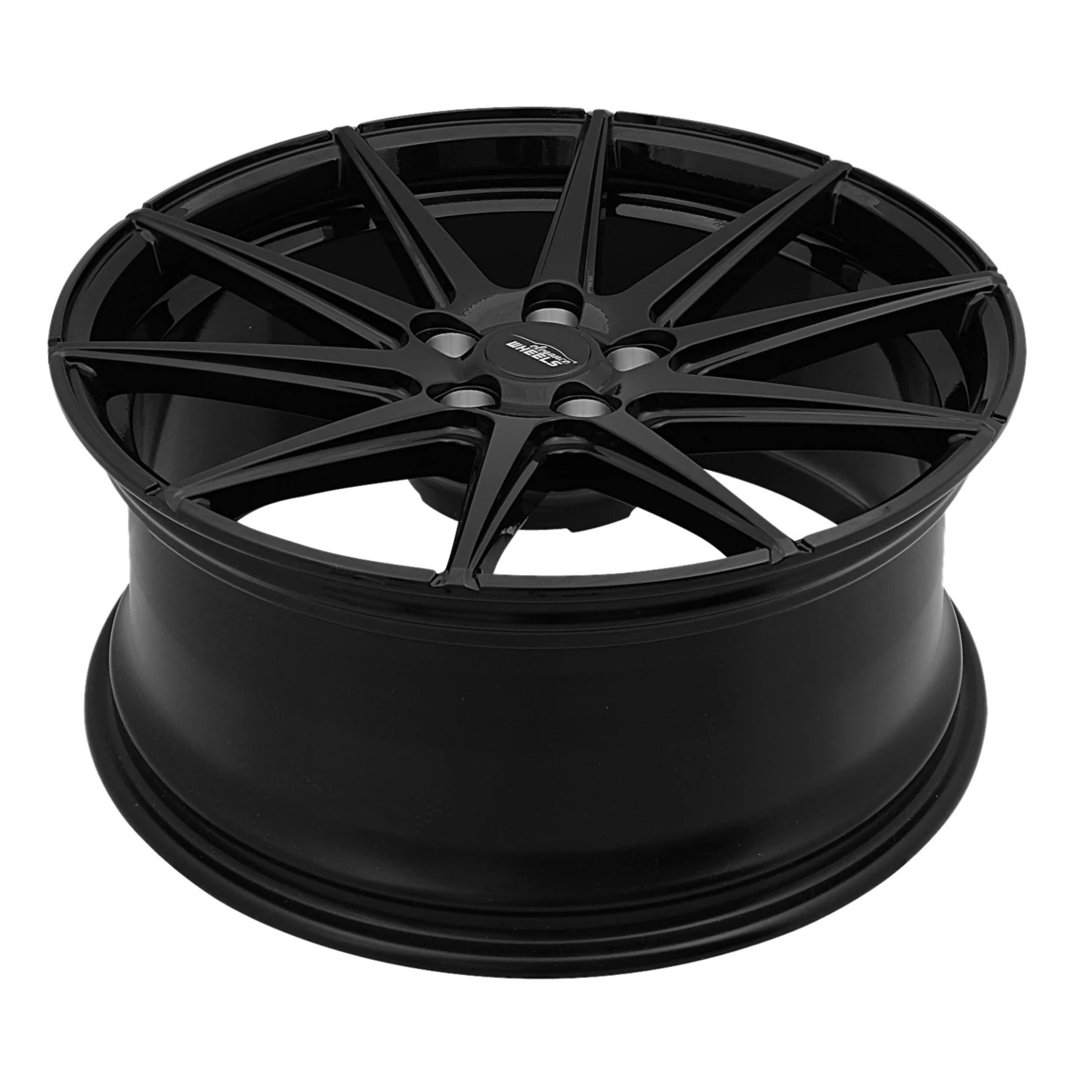 Elegance Wheels E1FF Deep Concave 19" 10,5J ET25 5x114,3 HighGloss Black - obrazek 5