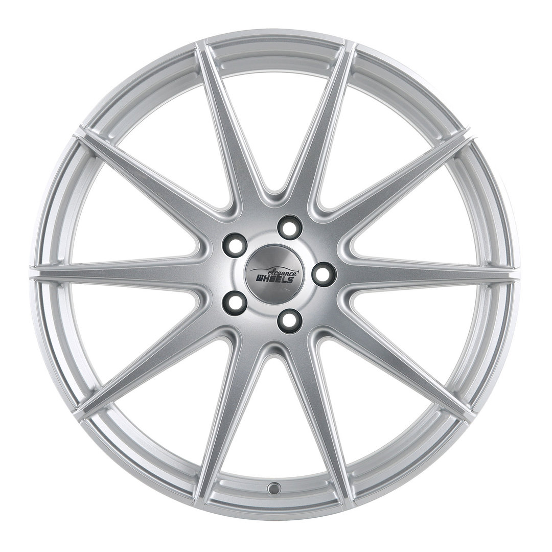 Elegance Wheels E1FF Deep Concave 20" 10,5J ET35 5x120 Hyper Silver - obrazek 3