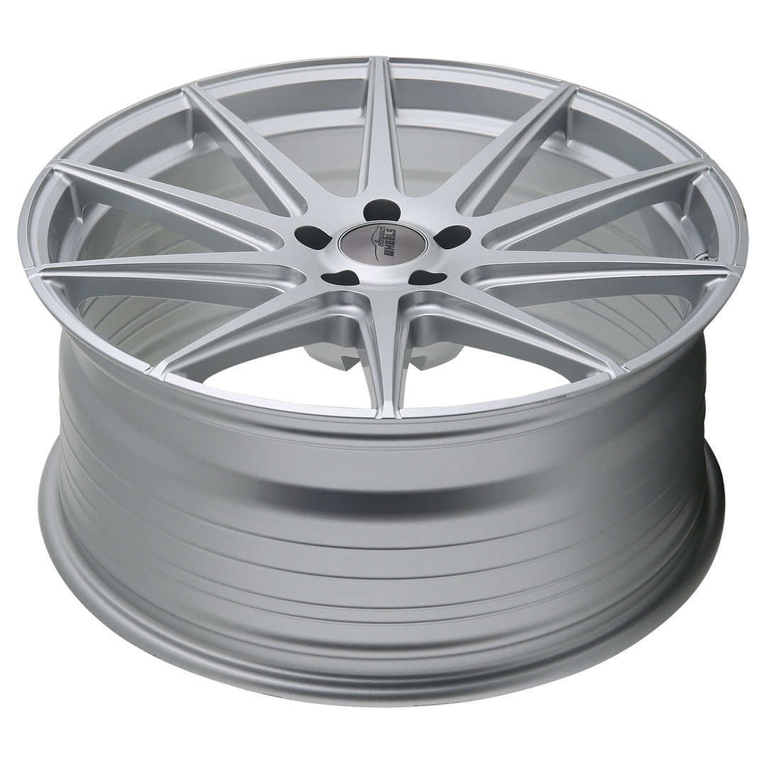 Elegance Wheels E1FF Deep Concave 20" 10,5J ET45 5x112 Hyper Silver - obrazek 5