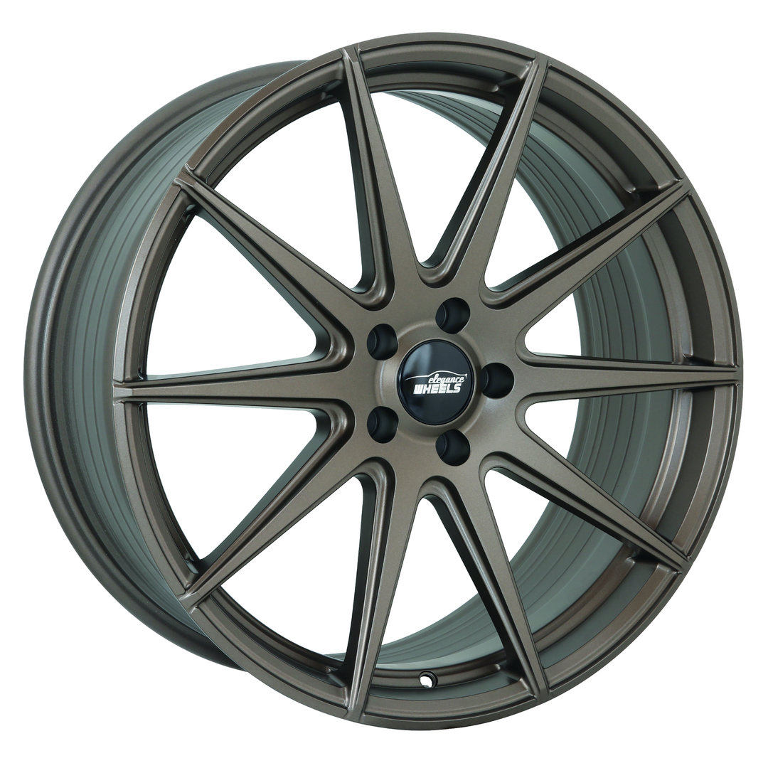 Elegance Wheels E1FF Deep Concave 20" 10,5J ET45 5x112 Satin Bronze - obrazek 2