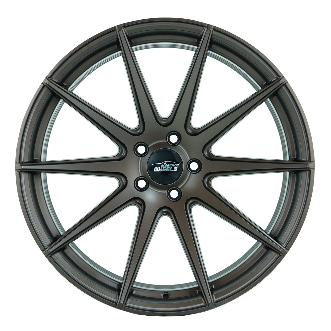 Elegance Wheels E1FF Deep Concave 20" 10,5J ET45 5x114,3 Satin Bronze - obrazek 3