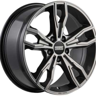 F.Metal Alke 18" 8J ET34 5x120 Glossy Titanium