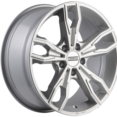 F.Metal Alke 18" 8J ET45 5x120 Glossy Silver