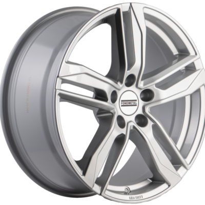F.Metal Hexis 20" 8,5J ET39 5x112 bore 66,5 Glossy Silver