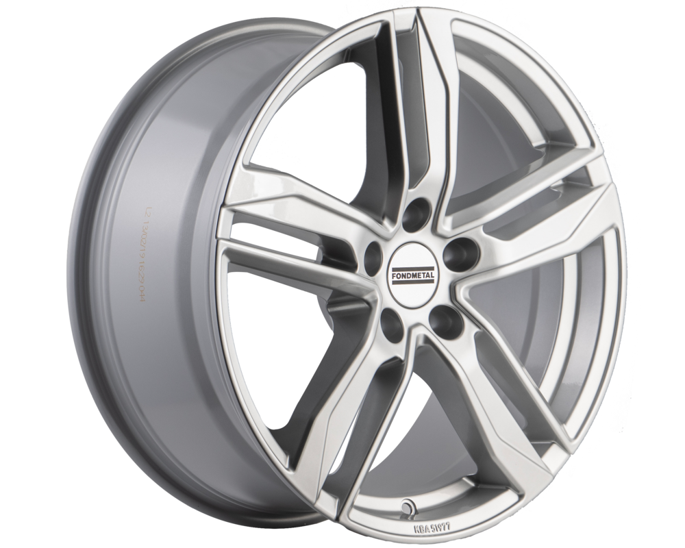F.Metal Hexis 20" 9J ET33 5x112 5x112 bore 57,1 Glossy Silver
