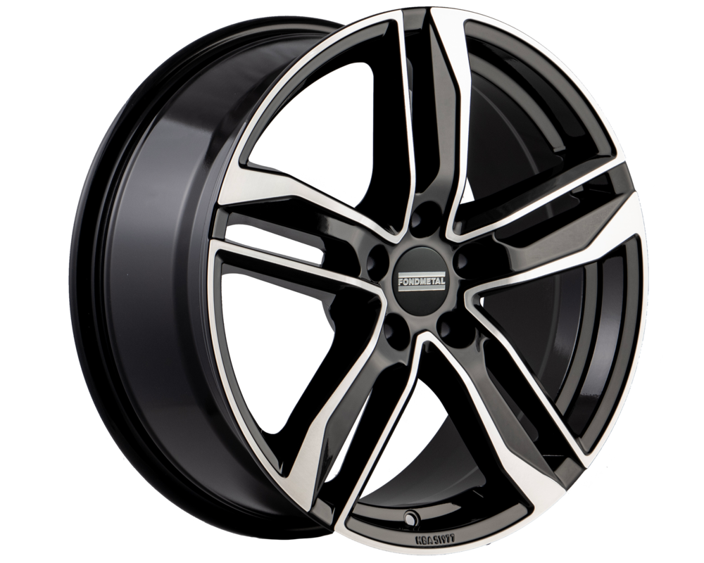 F.Metal Hexis 20" 9J ET33 5x112 bore 57,1 Glossy Black Machined