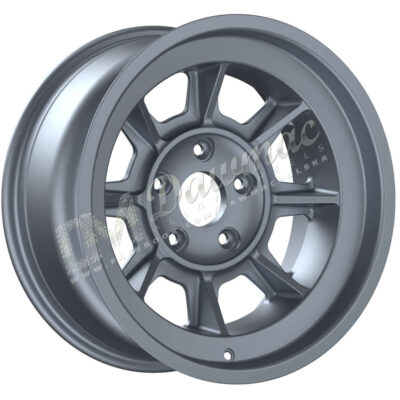 F.Metal PAG17 17" 10J ET-35 5x130 Matt Silver