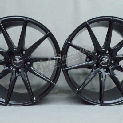 FORZZA CITY 19" 8,5J ET32 + 9,5J ET38 5x120 Satin Black