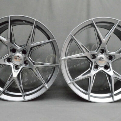 FORZZA OREGON 19" 8,5J ET32 + 9,5J ET38 5x120 Gunmetal Reflex