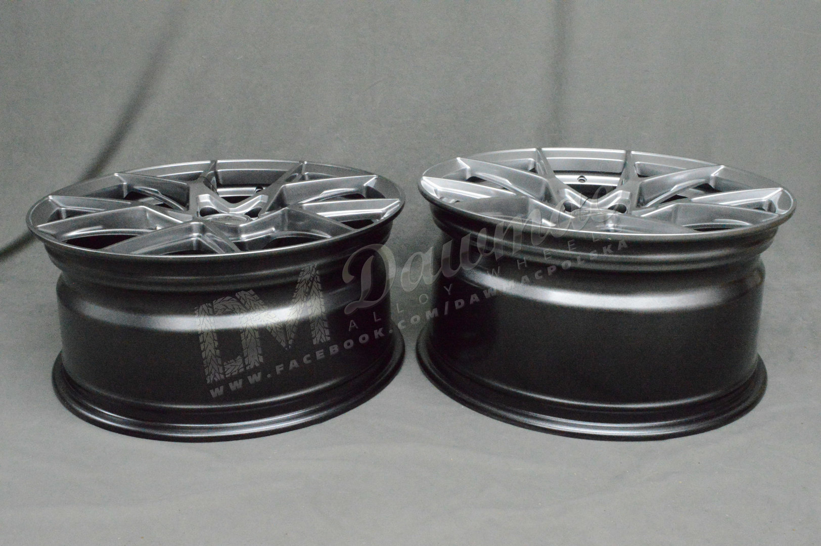 FORZZA OREGON 19" 8,5J ET32 + 9,5J ET38 5x120 Gunmetal Reflex - obrazek 7