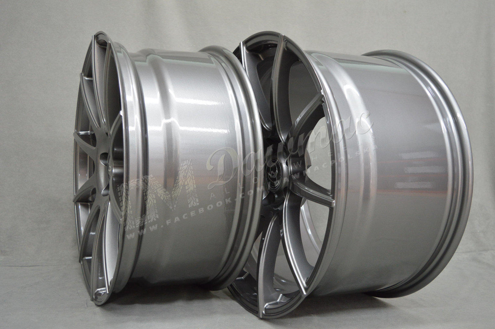 Forgestar CF10 20" 9J ET35 + 11J ET56 5x114,3 Gun Metal - obrazek 5