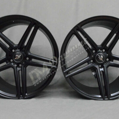 Forzza Bosan 19" 9.5J ET35 5x112 Satin Black