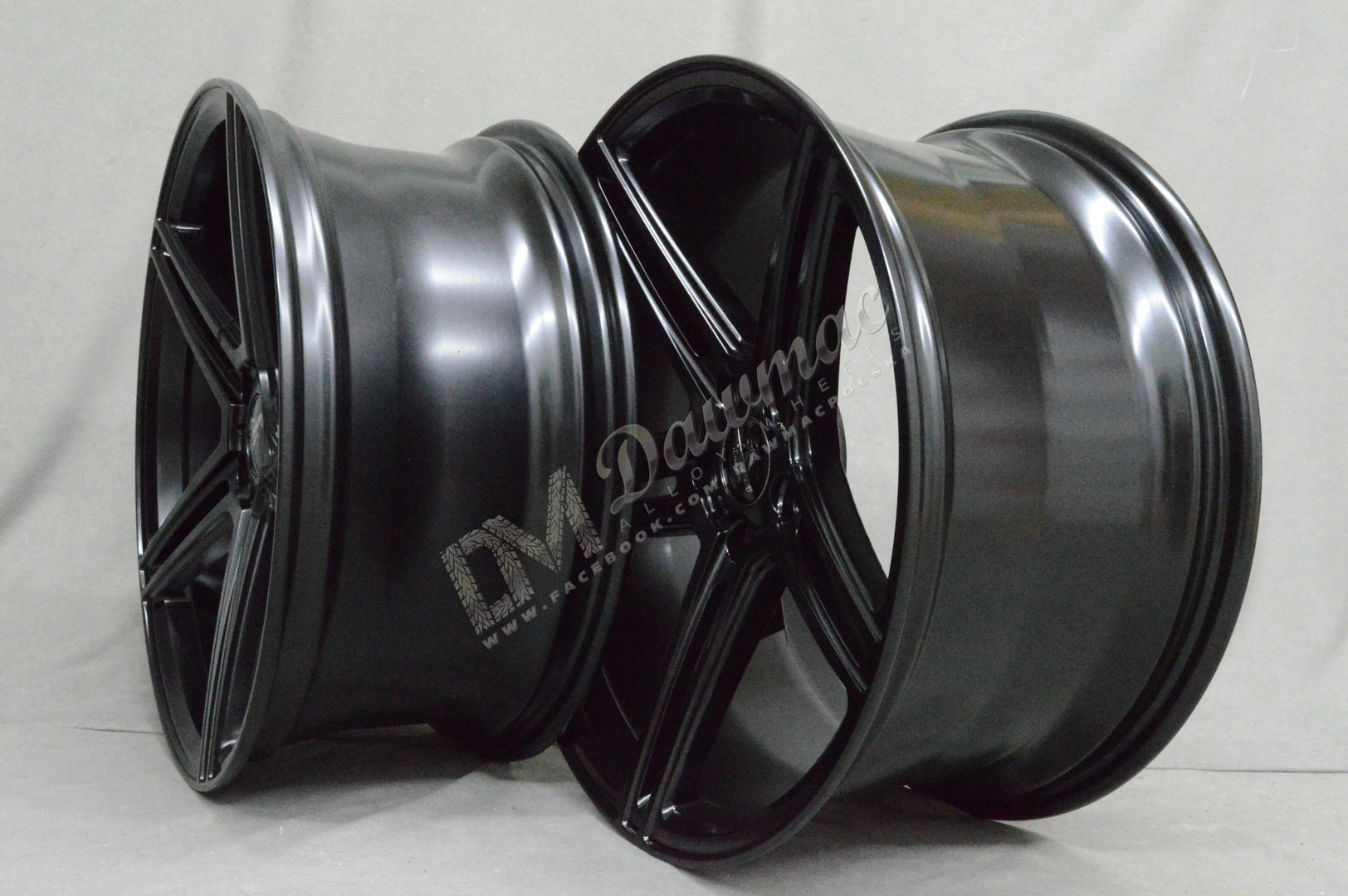 Forzza Bosan 19" 9.5J ET35 5x112 Satin Black - obrazek 5