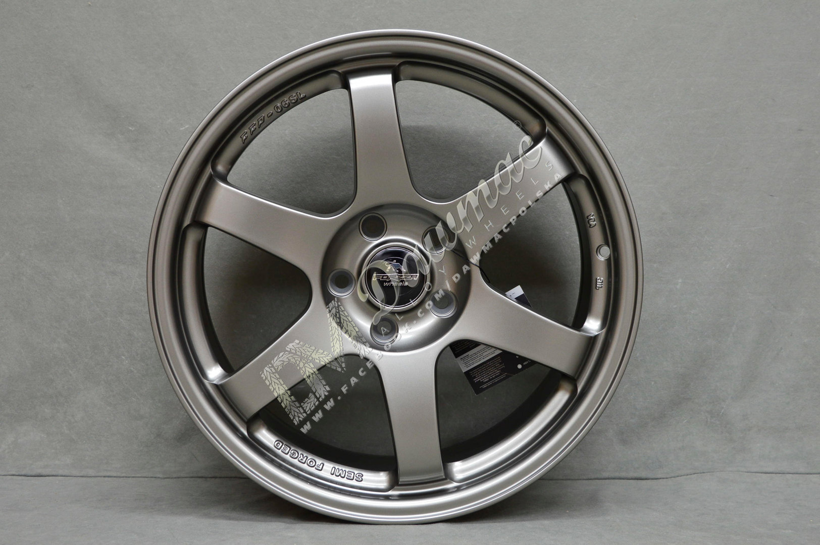 Forzza Kyoto 18" 8.5J ET42 5x114,3 Satin Gunmetal - obrazek 2
