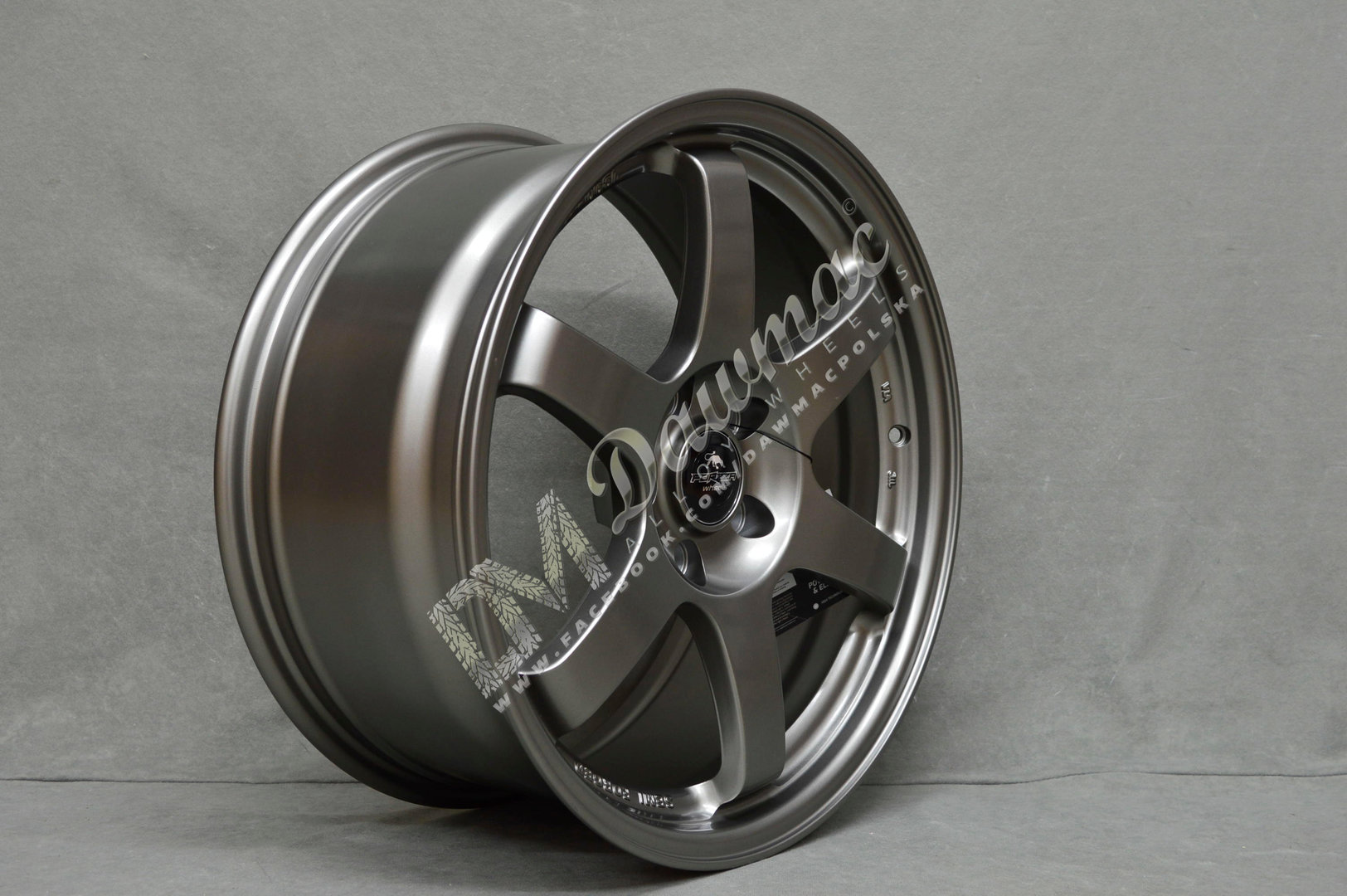 Forzza Kyoto 18" 8.5J ET42 5x114,3 Satin Gunmetal - obrazek 4